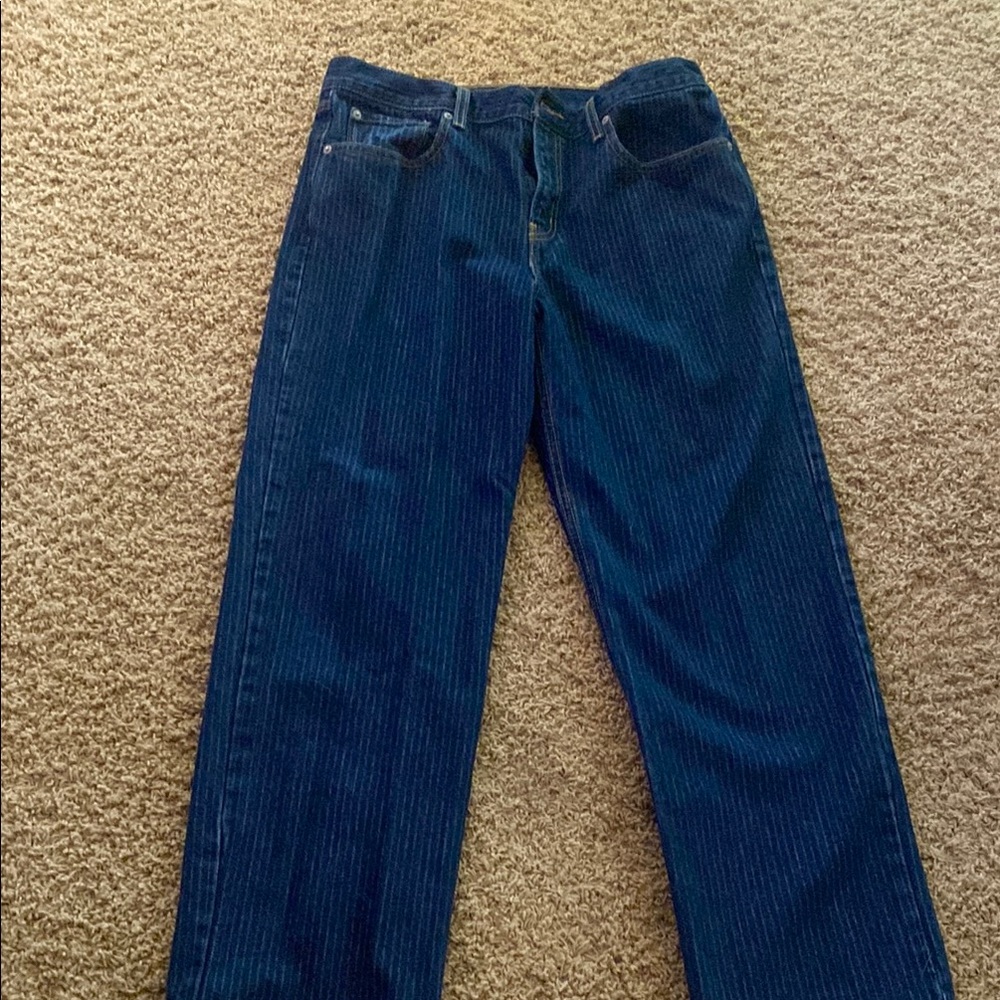 Levi's Blue Boyfriend Jeans Classic Fit